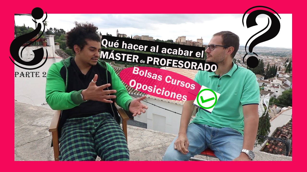 [🔴2] MÁSTER en FORMACIÓN del PROFESORADO Secundaria y FP. (Cursos, Bolsas y Oposiciones)