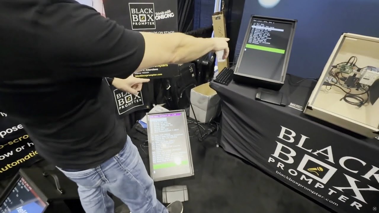 Improve Audience Engagement with BLACK BOX Prompter