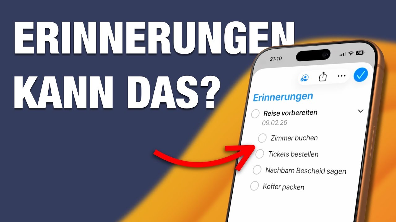 iPhone-Erinnerungen: Hätte ich DAS nur früher gewusst! (12 Tipps)