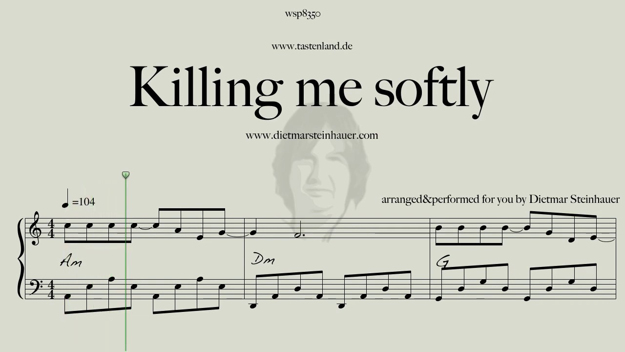 Killing me softly  -  Easy Piano