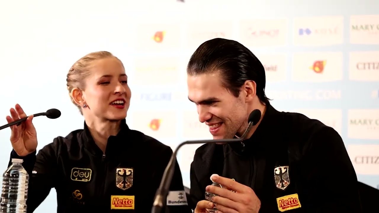 2026 European Championships, Pairs FS Press Conference