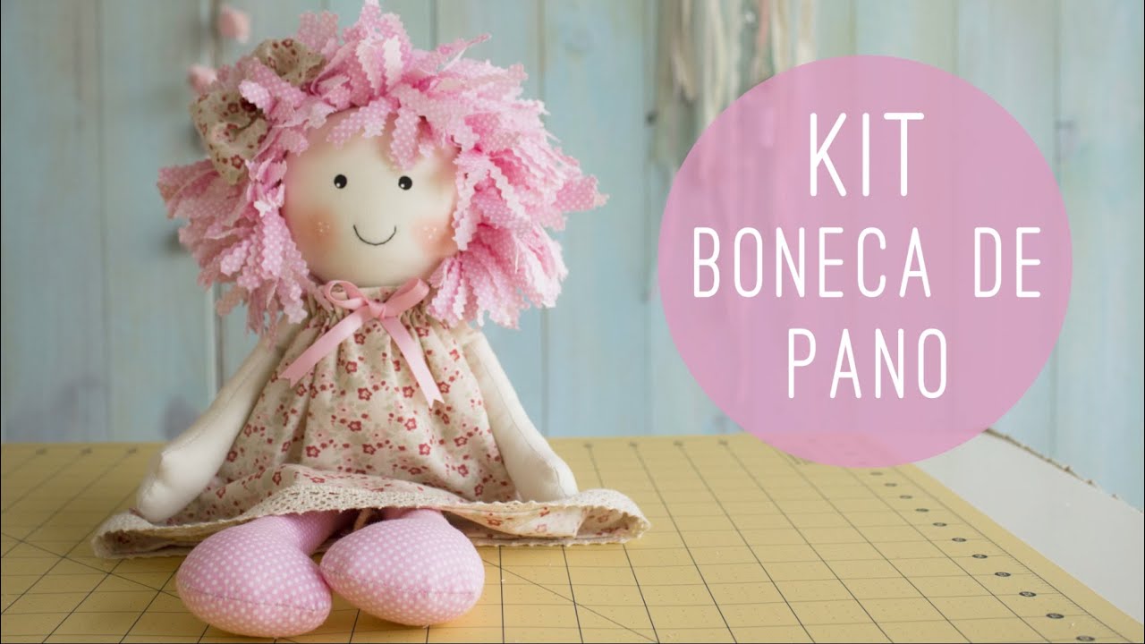Anita Catita - Kit Boneca de Pano