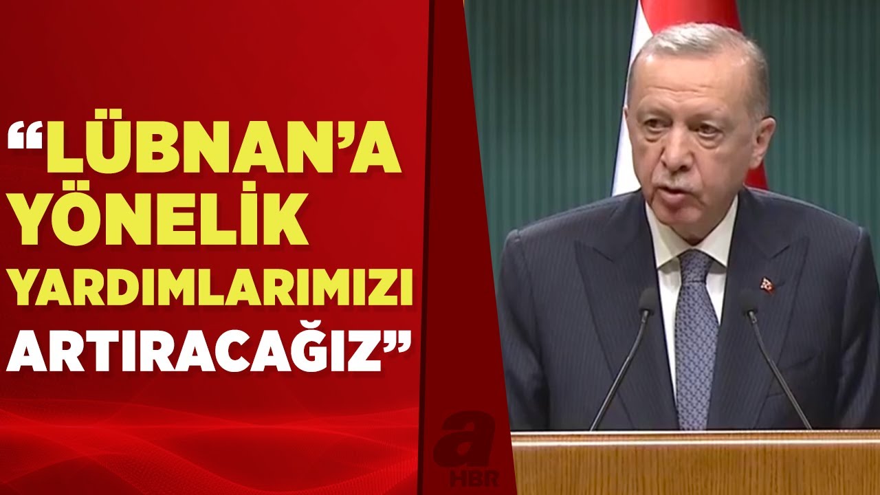 Başkan Erdoğan ve L&uuml;bnan Başbakanı Mikati'den &ouml;nemli a&ccedil;ıklamalar: 