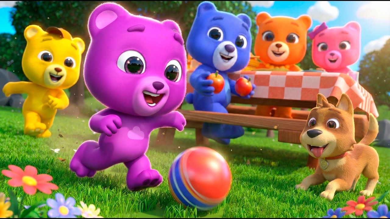 Yes Yes I Can Help! 💪 Picnic Adventure & Fishing Song for Kids | GummyKid TV
