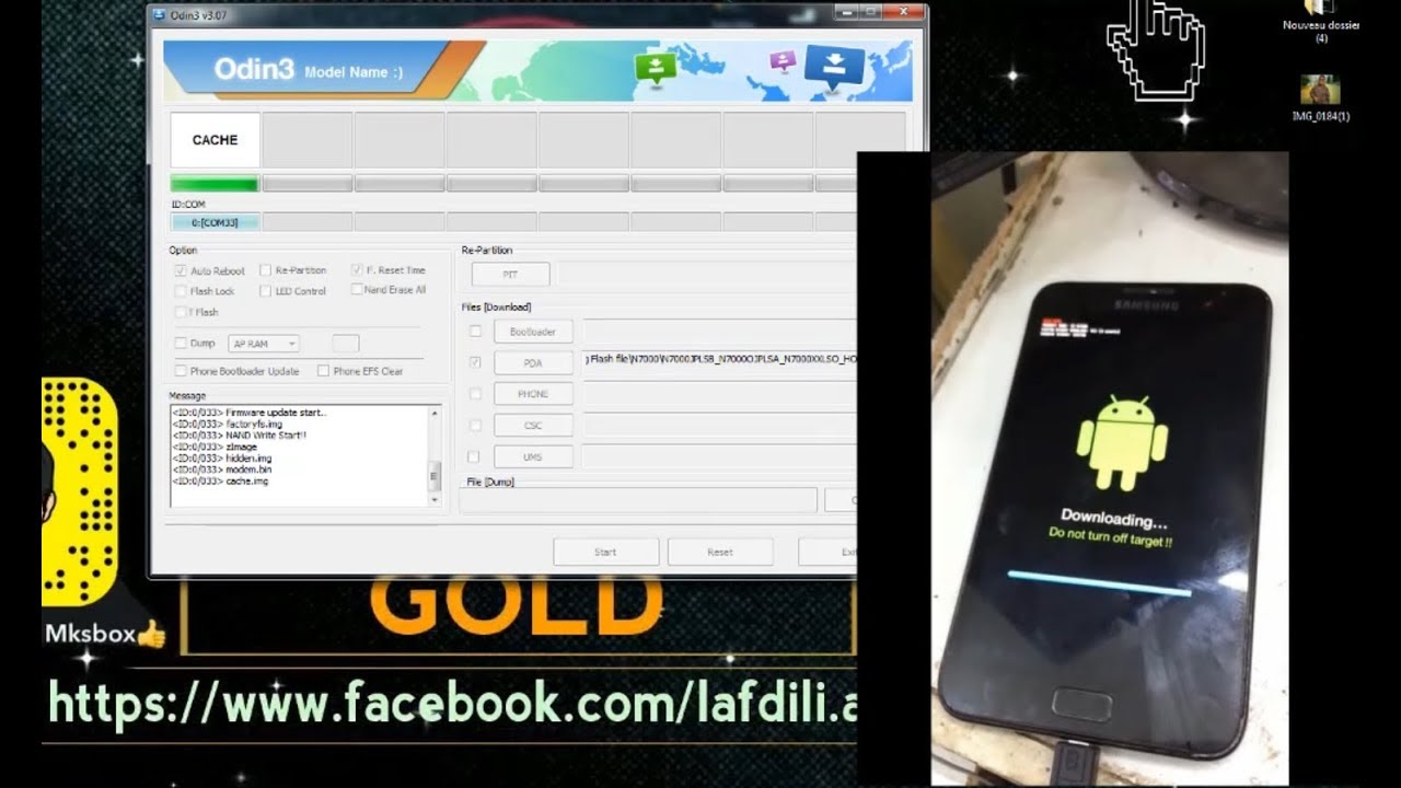 How to Flashing Samsung Note1 (N7000) Using Odin(100%Working)