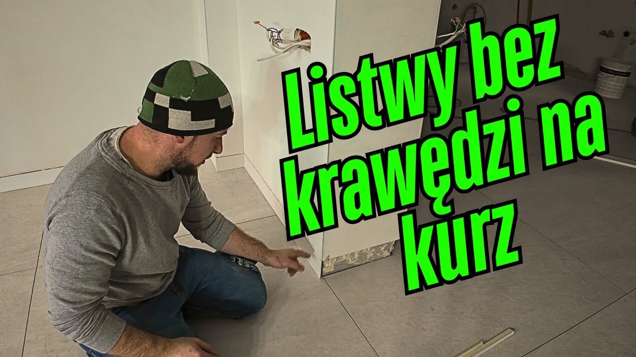 Jak zrobić listwy zlicowane ze ścianą 