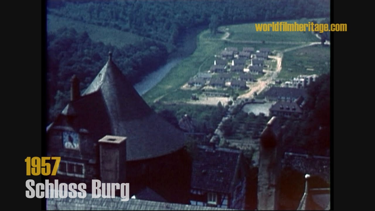 1957 Schloss Burg a. d. Wupper (color)