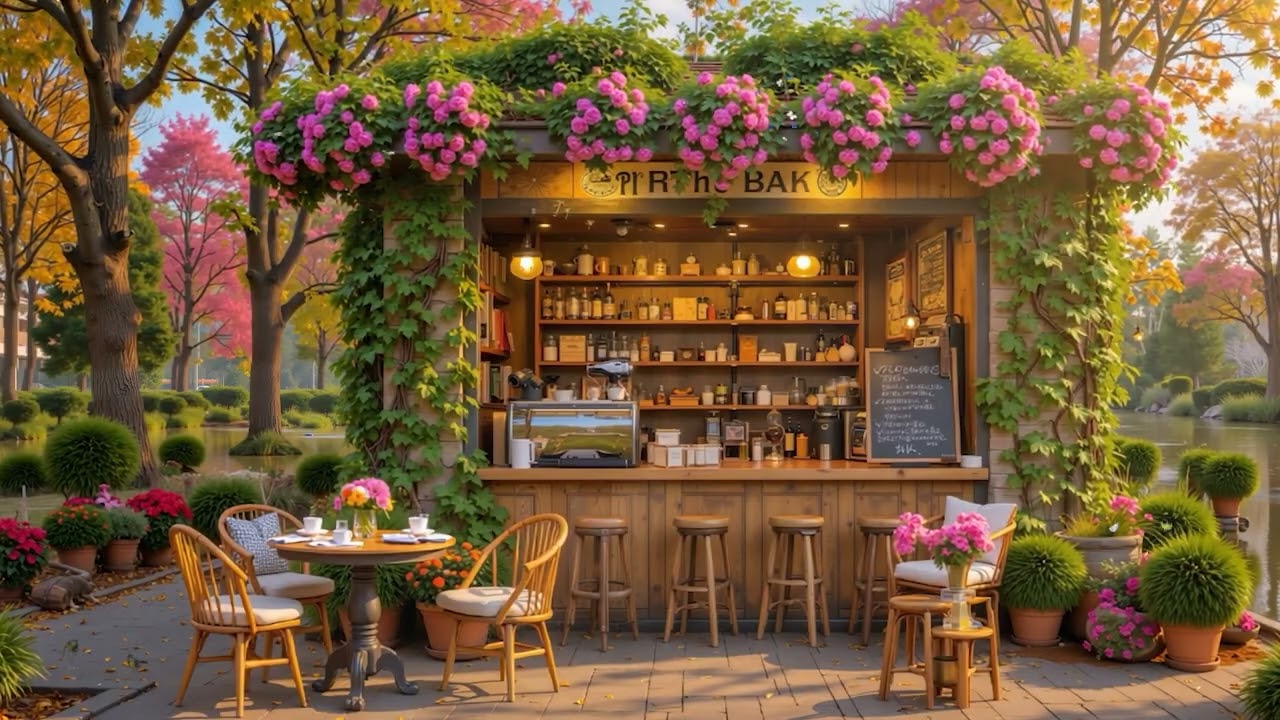 A Slow Morning at The Blue Box Café ✨ Warm Piano, Soft Jazz, and a Peaceful Coffee Ambience