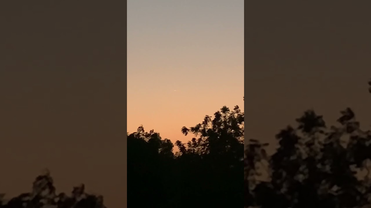La lune aper&ccedil;ue &agrave; K&eacute;b&eacute;mer  bon ramadan ☪️
