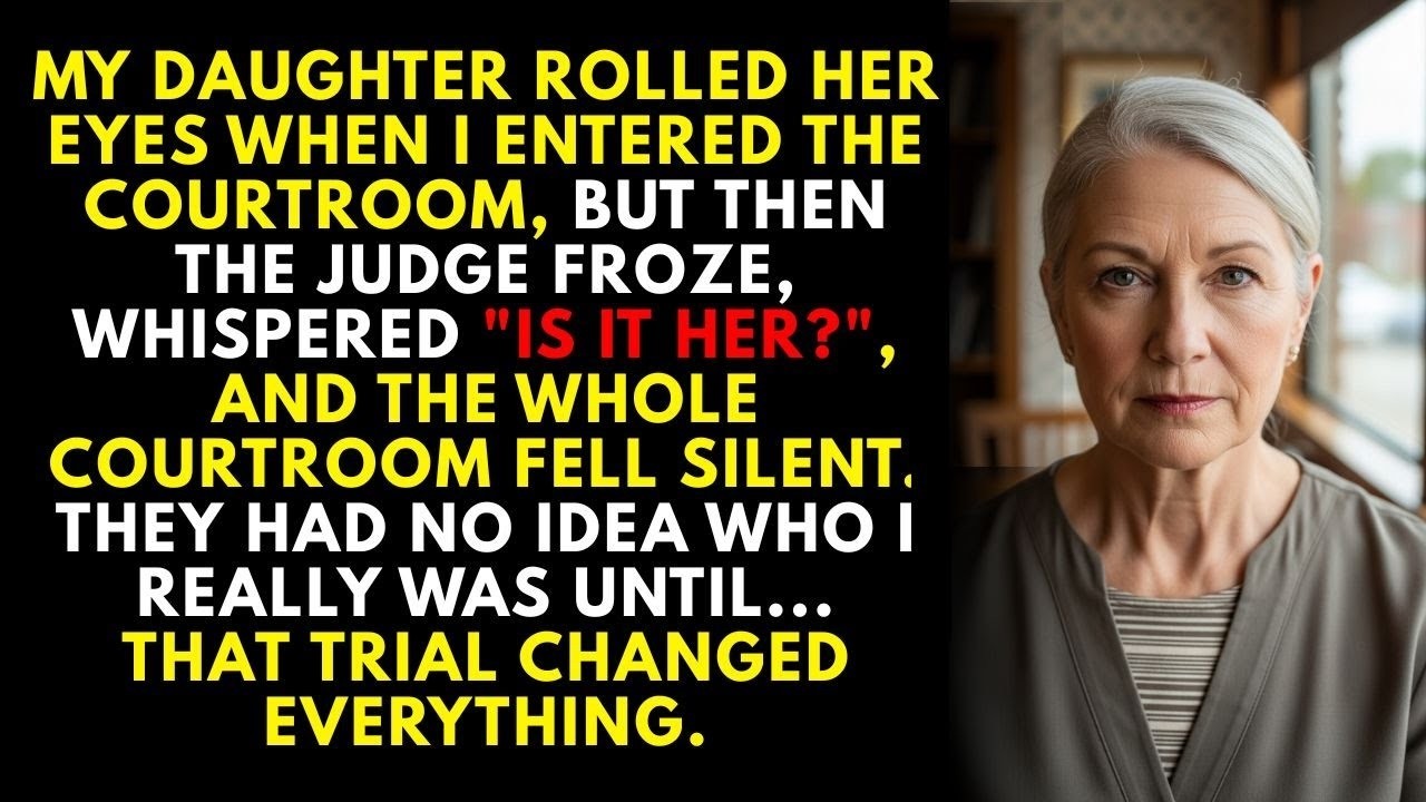 My Daughter Rolled Her Eyes When I Walked In, Then The Judge Froze and Asked, Is That Her