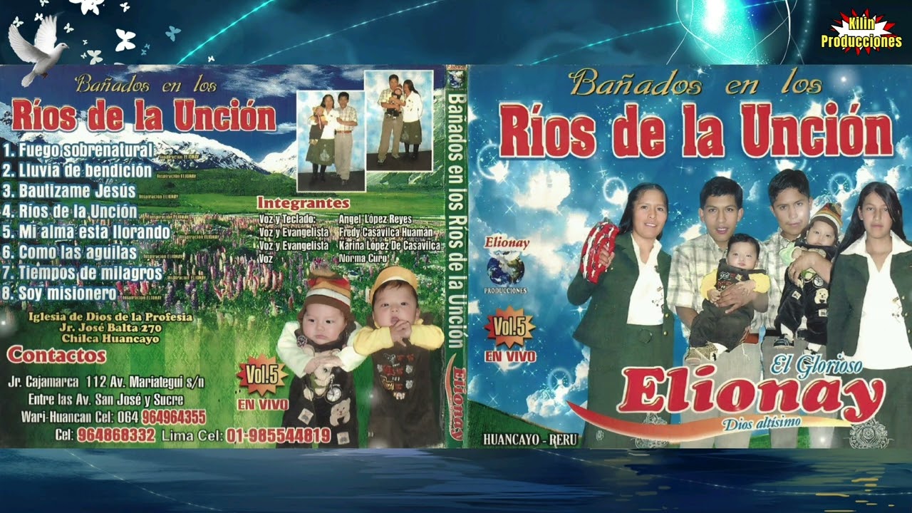 MINISTERIO ELIONAY ♫ VOLUMEN 5 ♫ AUDIO OFICIAL &reg;KILIN PRODUCCIONES &trade;✔