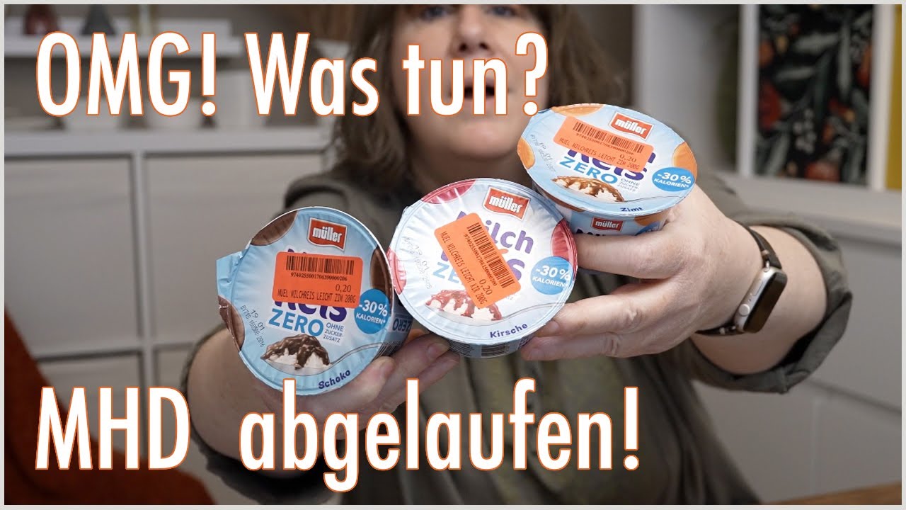 9 Tage drüber. Ich teste trotzdem. Müller Milchreis Zero im (Ekel?)-Geschmackstest.