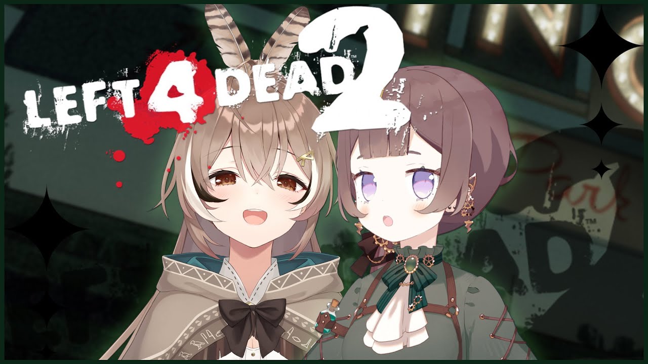 【Left 4 Dead 2】ZOMBIES PEW PEW with @NanashiMumei 【hololive ID | Anya Melfissa】