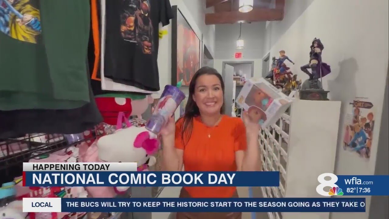 Army Vet Opens Comic Café in Plant City | National Comic Book Day Spotlight