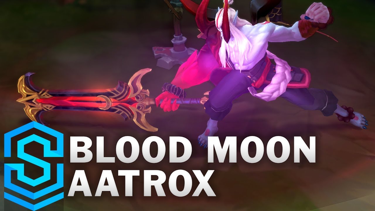 Blood Moon Aatrox Skin Spotlight - Pre-Release - League of Legends