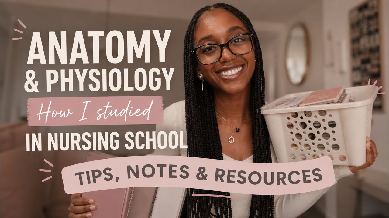 HOW TO PASS ANATOMY & PHYSIOLOGY | Nursing School Study Tips