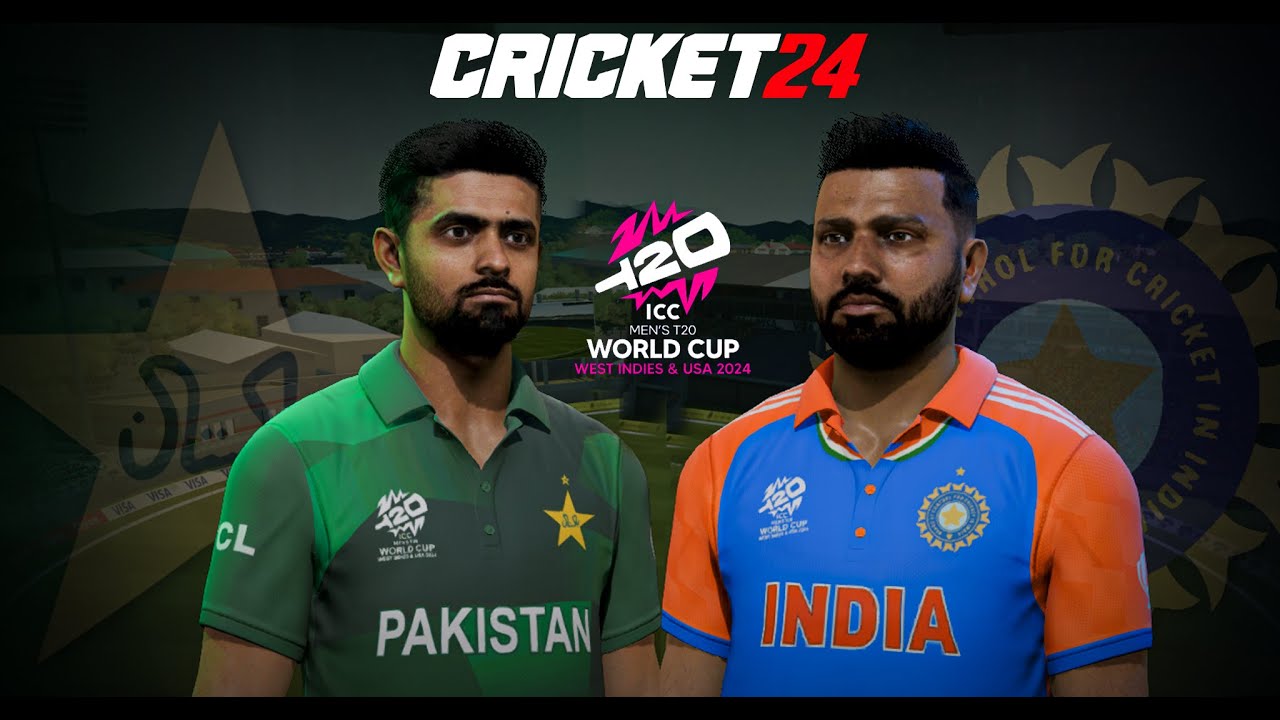 India vs Pakistan in New York T20 World Cup 2024 | Cricket 24 #1