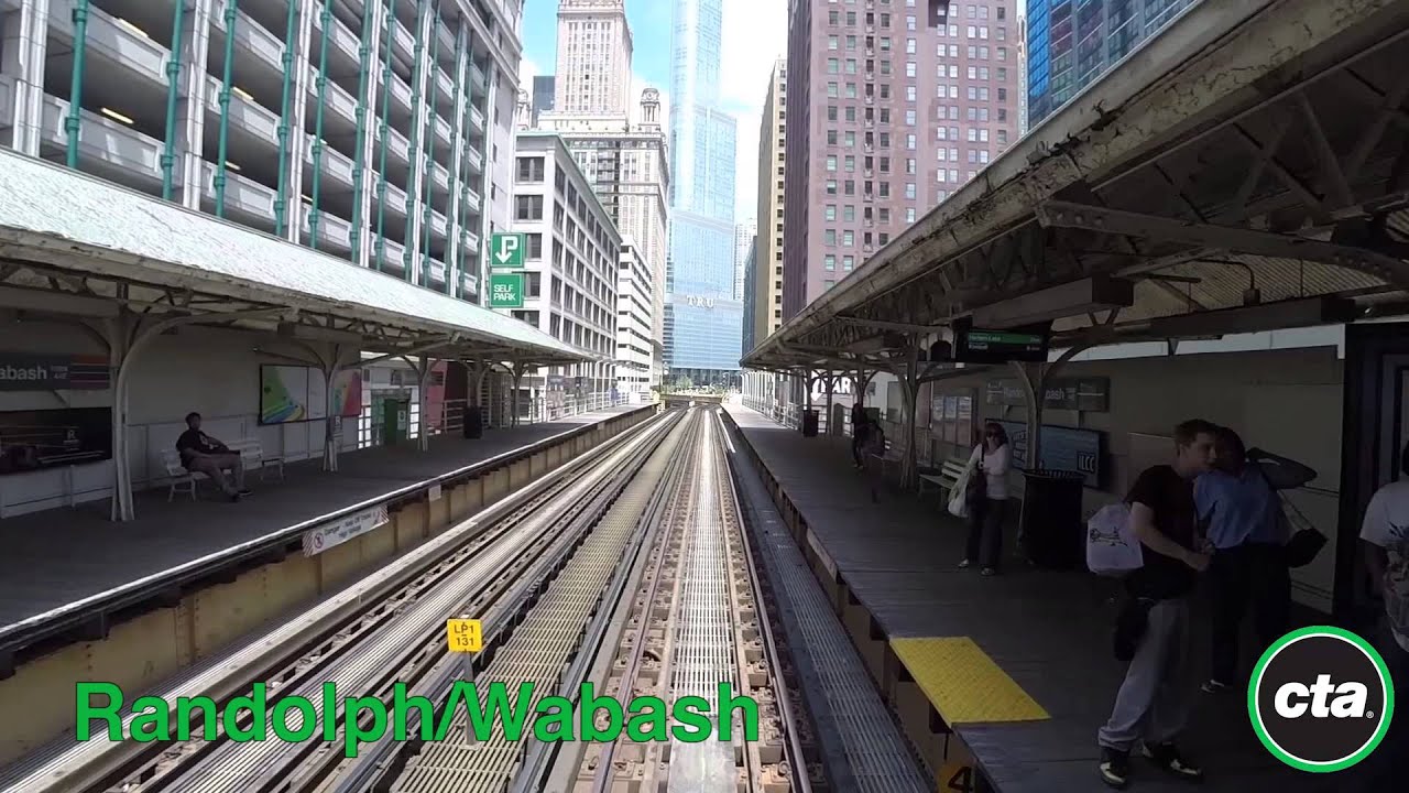 CTA Ride the Rails: Green Line from Garfield to Harlem in Real Time