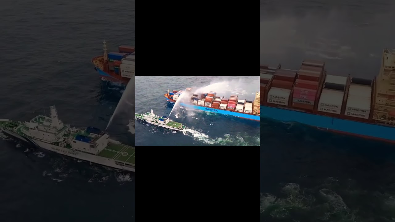 #OceanDisaster #ShipOnFire #MaritimeAccident #ViralNews #SeaRescue #EmergencyAtSea#BreakingNews