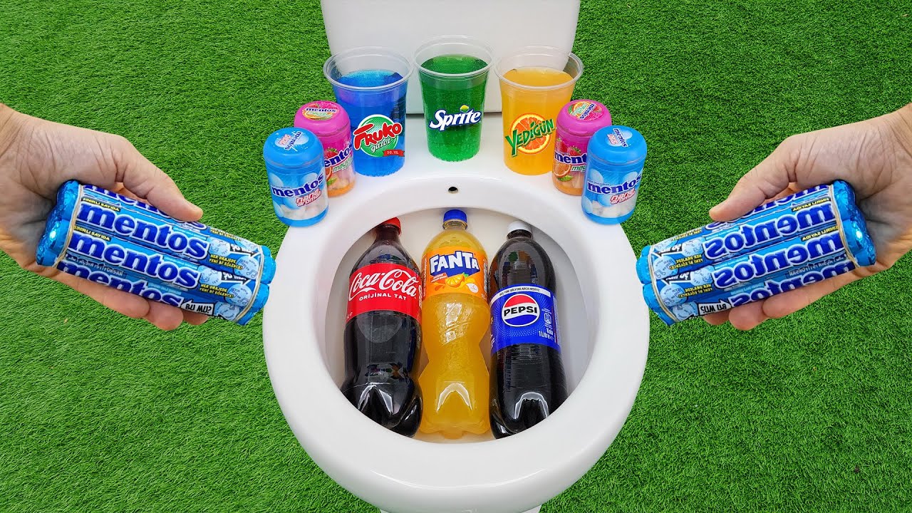 Большая Фанта, Кока-кола, Пепси против популярных газировок!!! Спрайт, Фруко, Йедигюн и Фруктовый...