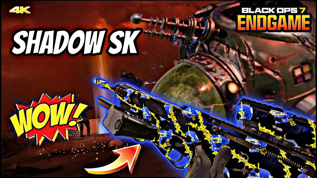 🟣BO7 ENDGAME🟣  SHADOW SK SNIPER RIFLE HAS POTENTIAL - BEST LOADOUT - CAMO GRIND (NO COMMENTARY)