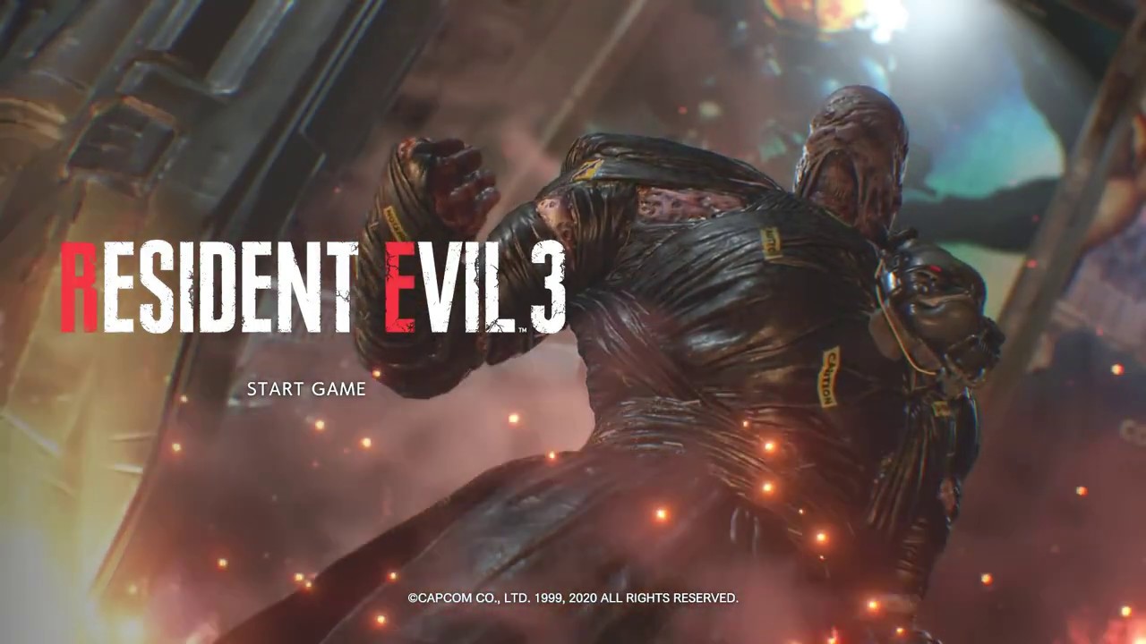 Resident Evil 3 Remake - Main Menu Theme