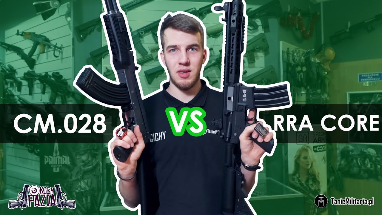 16. OKIEM PAZIA: AK47 (CM.028) VS. M4 RRA SPECNA CORE - TANIEMILITARIA.PL