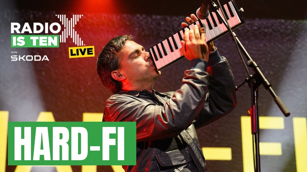 Hard-Fi at Radio X Is Ten Live with &Scaron;koda