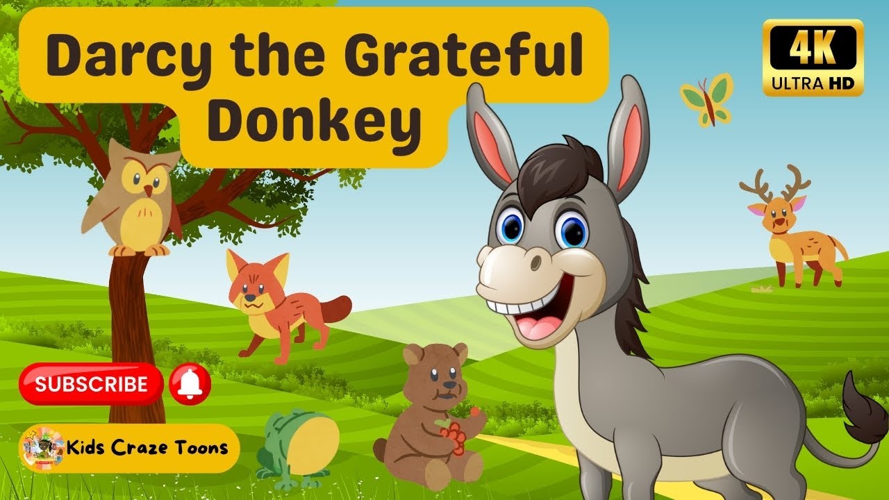 Darcy the Grateful Donkey Teaches Generosity