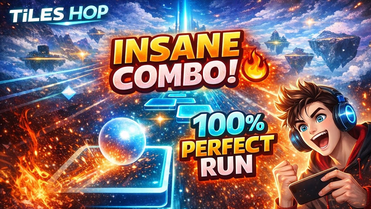 IMPOSSIBLE Tiles Hop Run 😱 | 99% Players Fail This Level