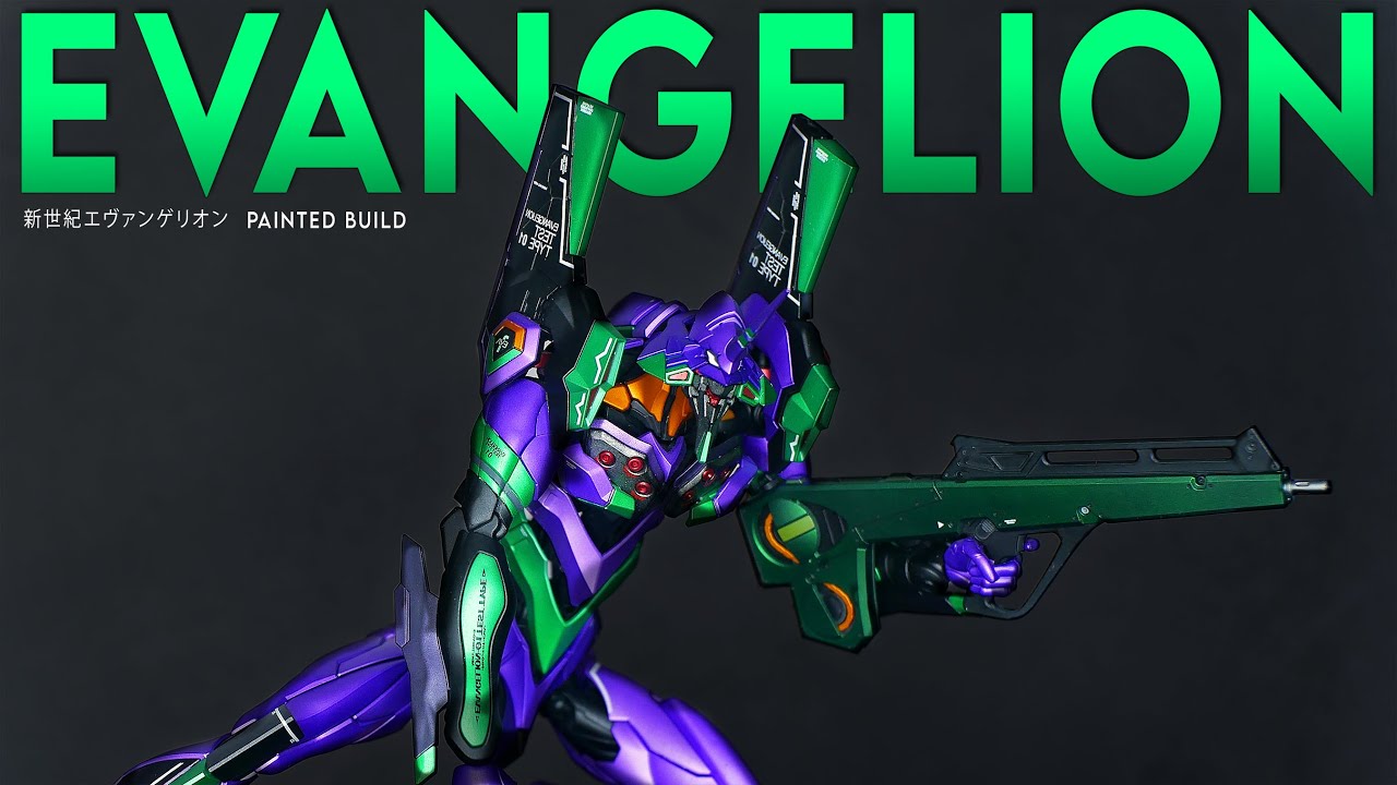 CUSTOM BUILD EVA - [ASMR] RG EVANGELION EVA 01 PAINTED BUILD 新世紀エヴァンゲリオン 初号機 - Episode 2
