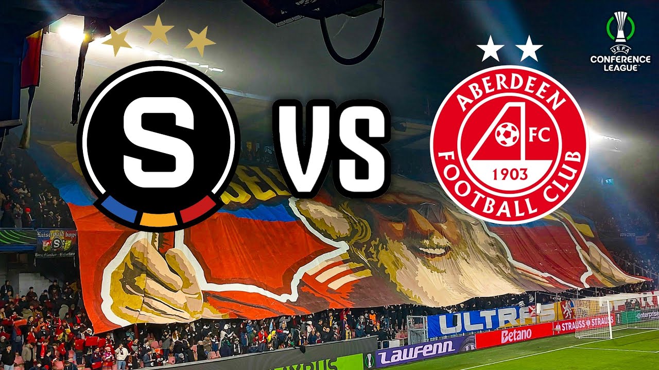 SPARTA PRAHA vs ABERDEEN FC (3-0)