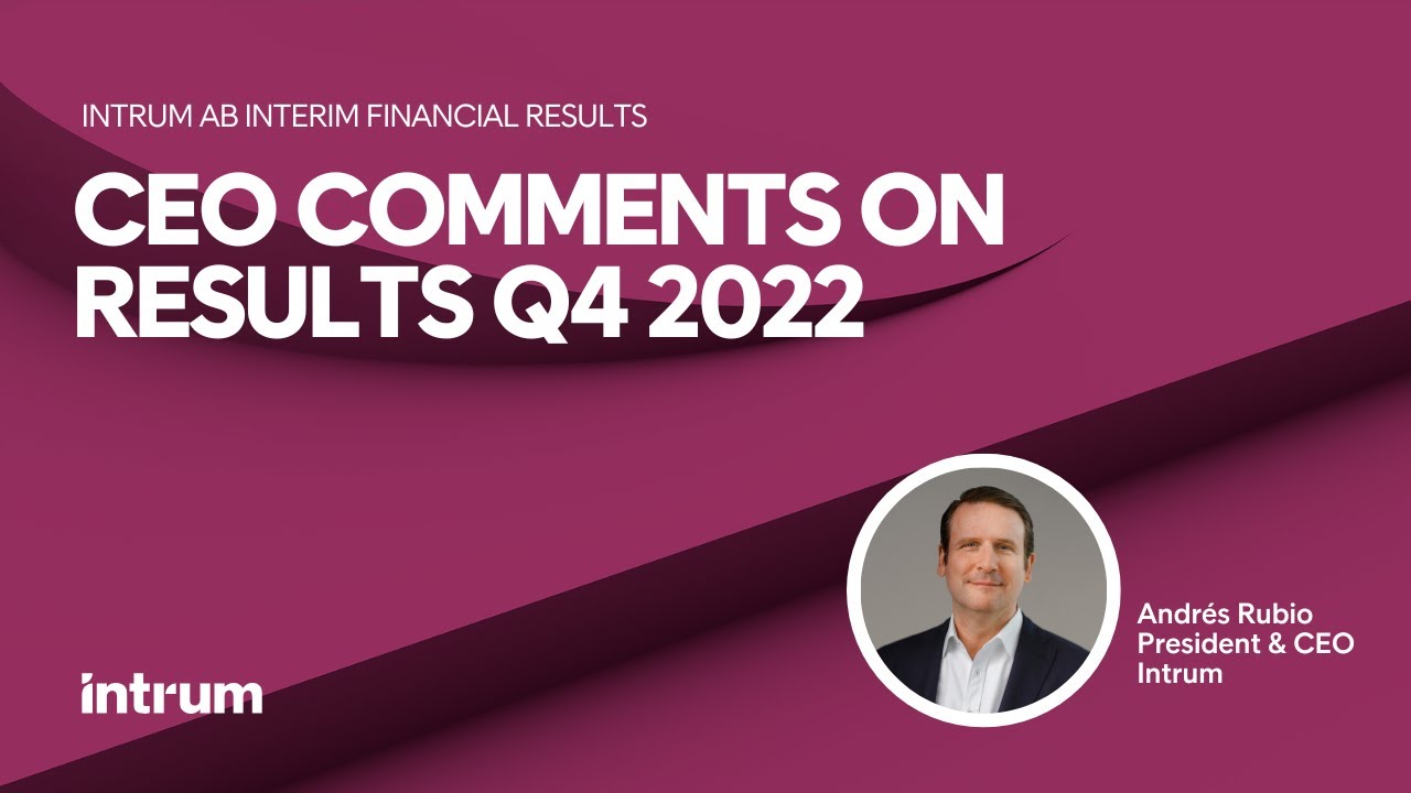 Interim report October - December 2022