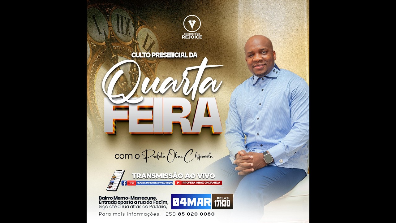 CULTO DE QUARTA-FEIRA (04-03-2026)
