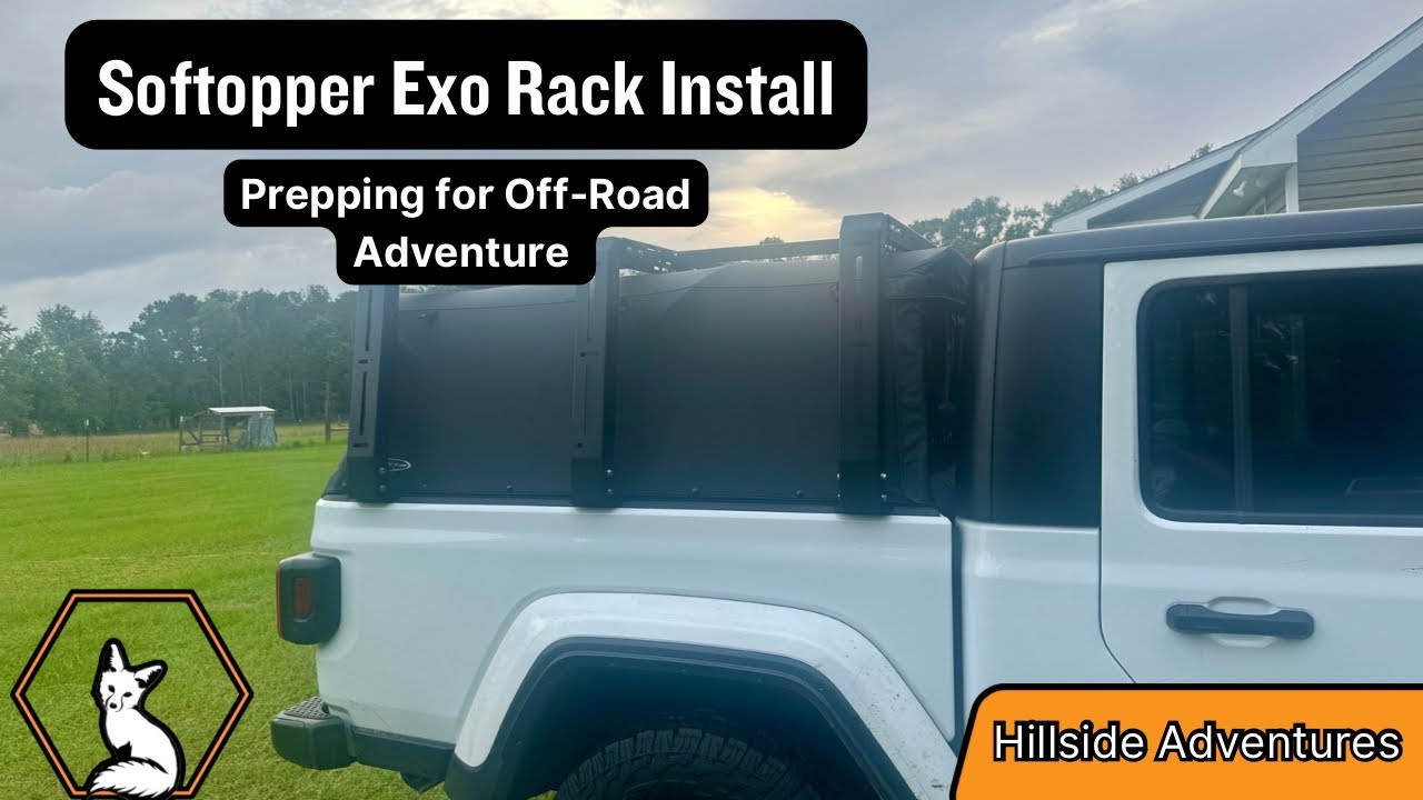 Gladiator Bed Upgrade! | Prepping for Off-Road with a Softopper Exo Rack Install