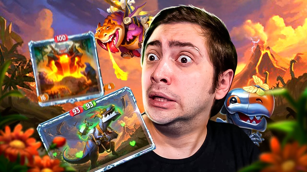 DESTRUÍ COM UMA BUILD DE DINOSSAUROS! - THE BAZAAR