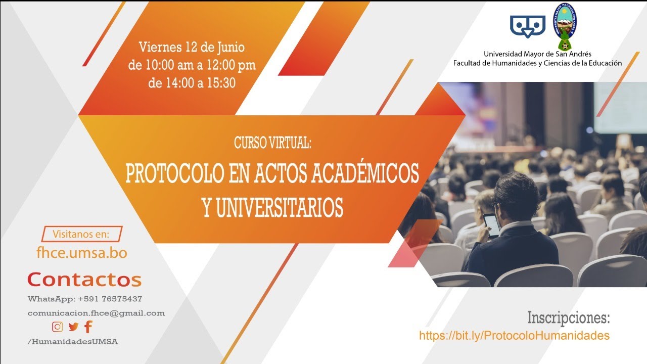 Protocolo en Actos Académicos y Universitarios