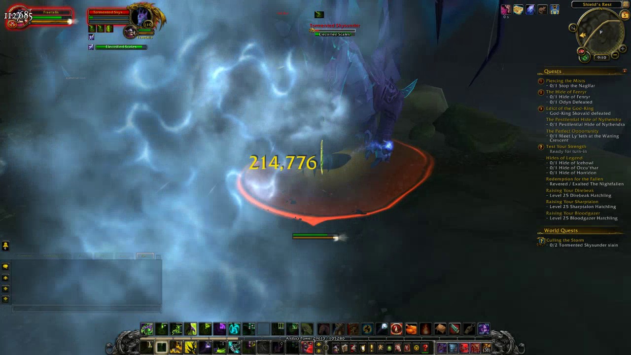 World of Warcraft Culling the Storm Stormheim Legion World Quest Guide