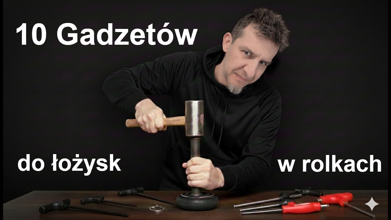 Jak wyjąć łożyska z kółek w rolkach - 10 GADŻETÓW.