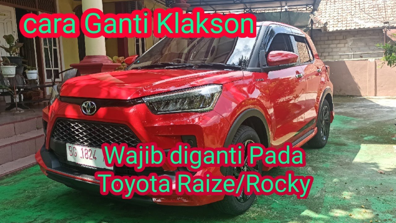 #Vlog 2 Raize Pasang Klakson dan Karpet