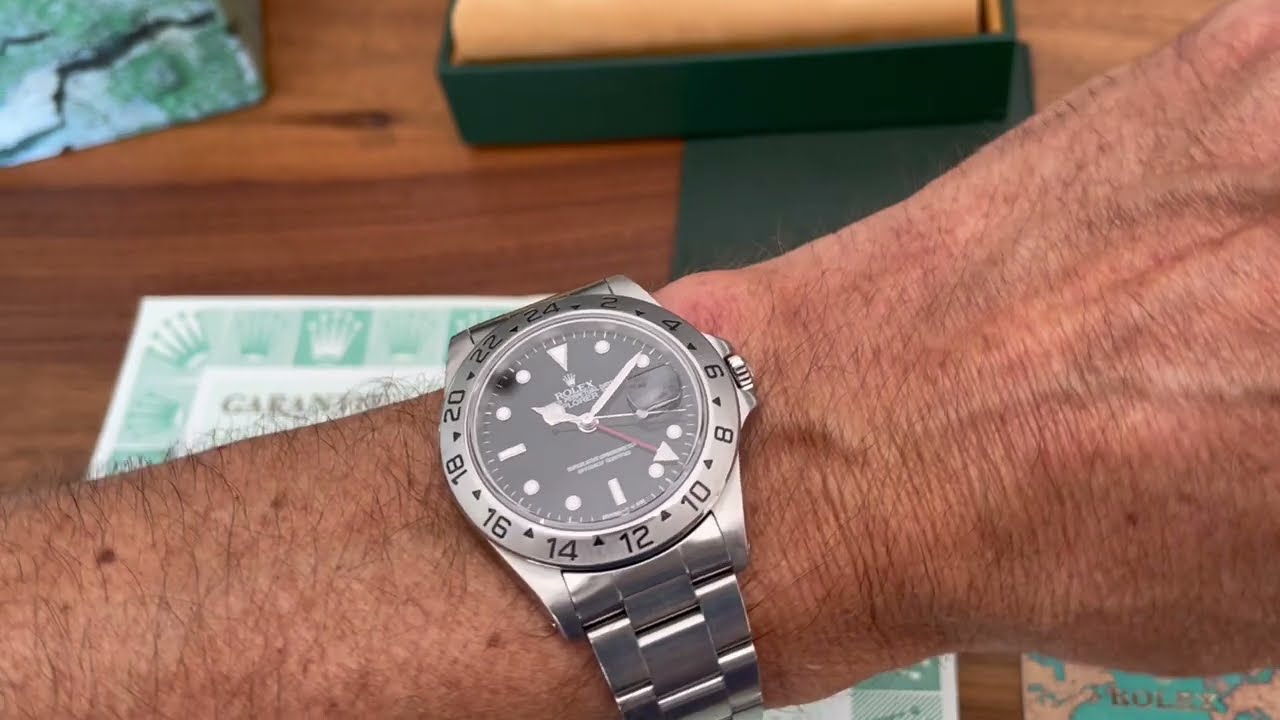 Rolex Explorer II Tritium Dial  - FOR SALE - www.chronoscope.com