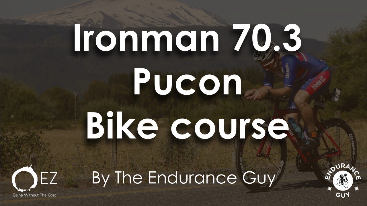 IRONMAN 70.3 Pucón 🇨🇱 Iconic Bike Course Through Lakes & Volcano Views