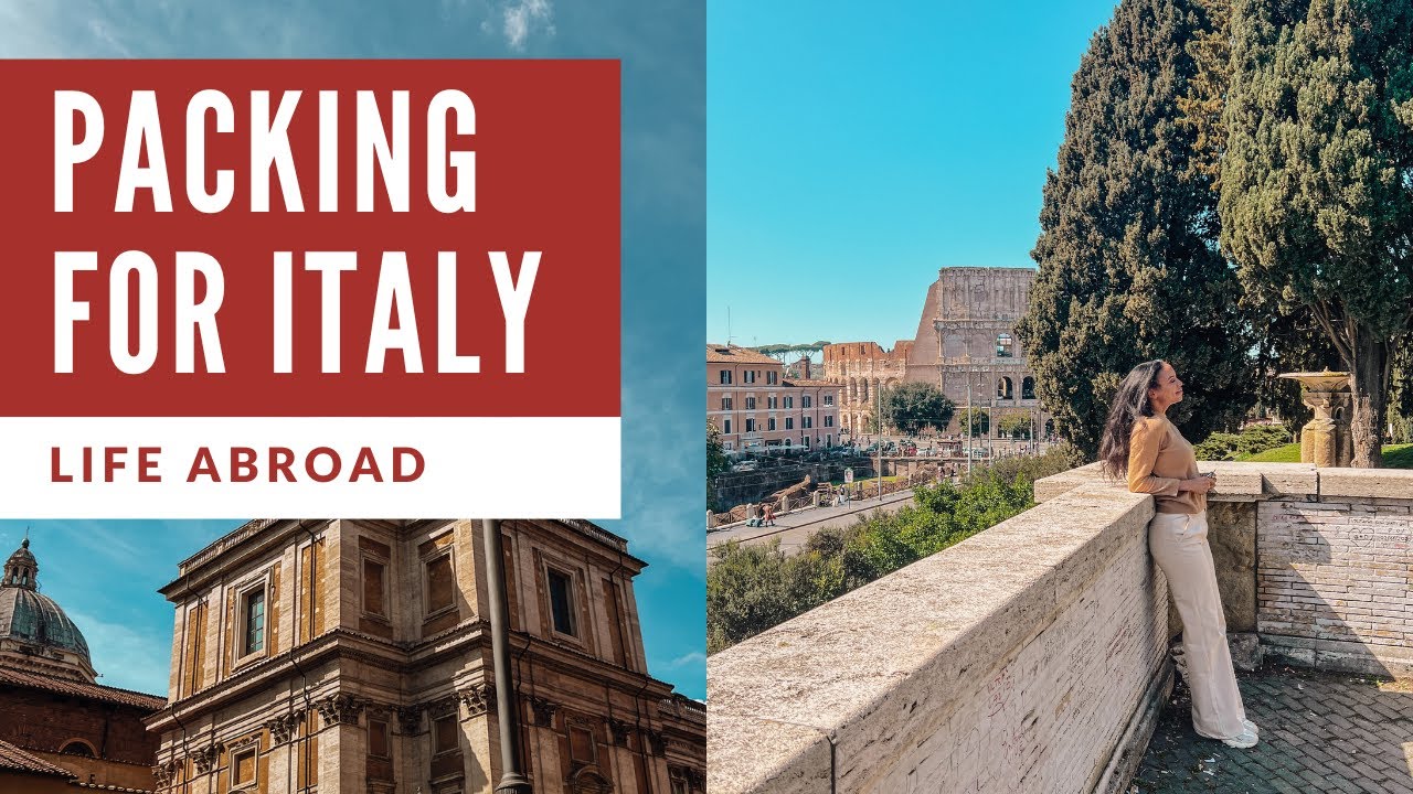 travel essentials for italy 🇮🇹: packing tips for a fantastic trip