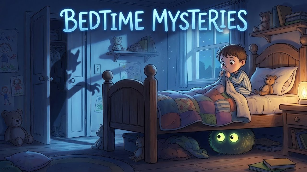 He Heard a Whisper Under His Bed… 😱 | Scary Bedtime Story for Kids