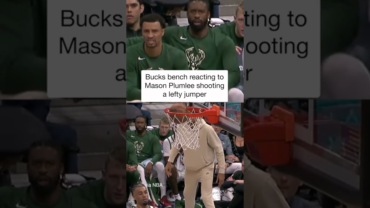 The faces on the Bucks bench is classic 😂 #shorts