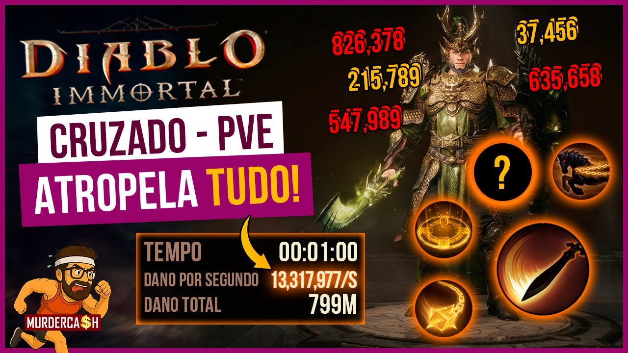 Essa Build de CRUZADO está INSANA no PVE! (Você precisa testar)