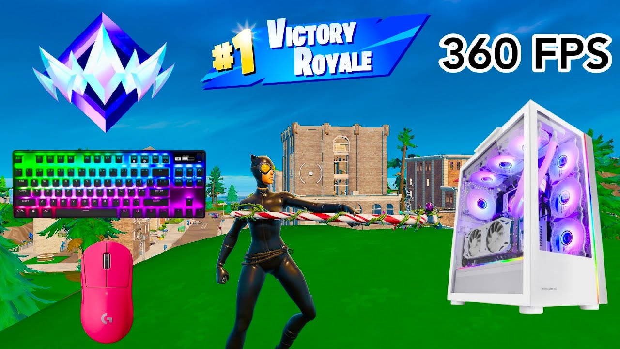 Fortnite Unreal Ranked Reload On PC | Keyboard & Mouse Gameplay | 360 FPS | 4K