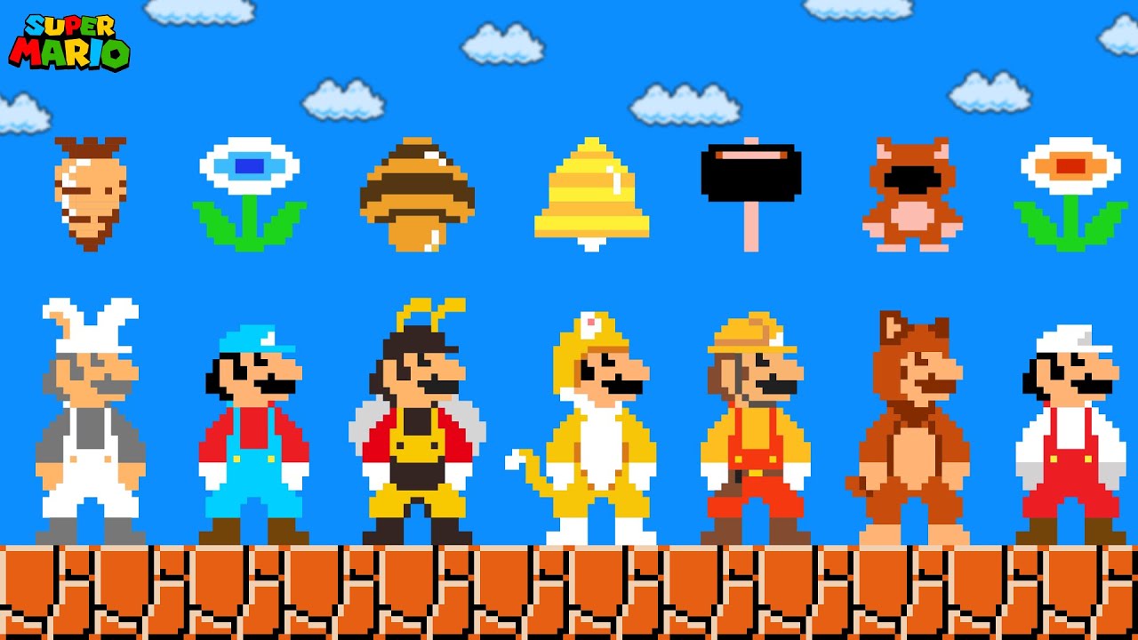 Super Mario All New Power-Ups Calamity
