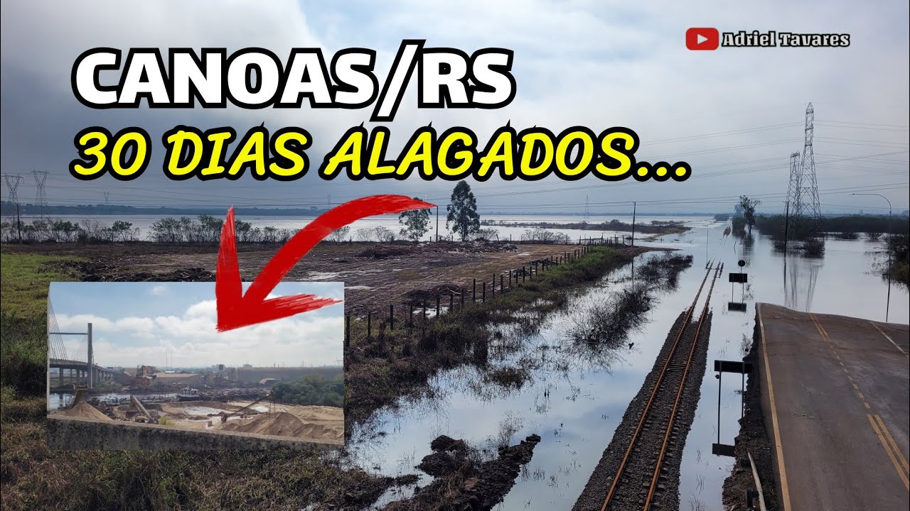 🔴URGENTE! CANOAS/RS VEJA COMO ESTÁ A CIDADE HOJE 30/05/24.