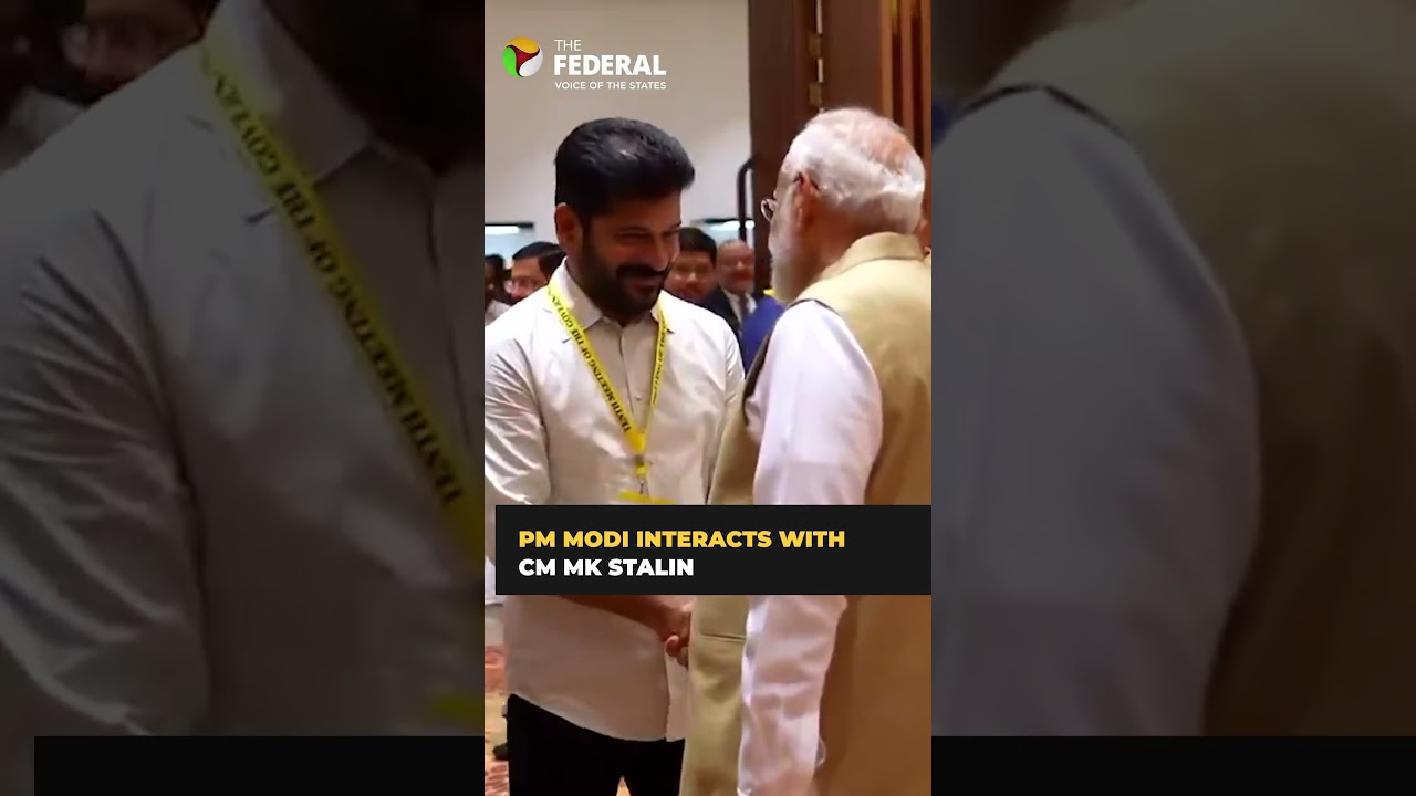 PM Modi Meets CM MK Stalin & others during NITI Aayog meet | New Delhi